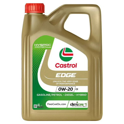 Castrol EDGE 0W-20 C5 Fully Synthetic Engine Oil 4L
