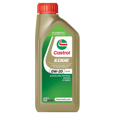Castrol EDGE 0W-20 LL IV Fully Synthetic Engine Oil 1L