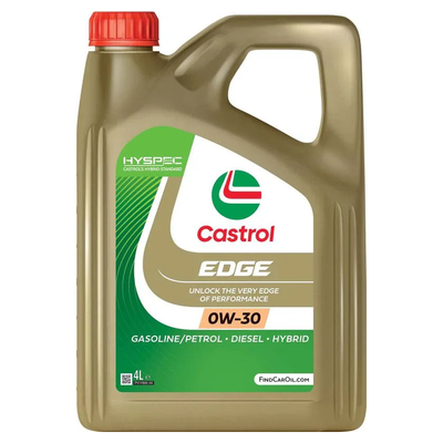 Castrol EDGE 0W-30 Fully Synthetic Engine Oil 4L
