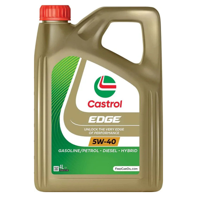 Castrol EDGE 5W-40 Fully Synthetic Engine Oil 4L