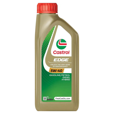 Castrol EDGE 5W-40 Fully Synthetic Engine Oil 1L