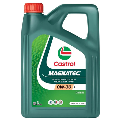 Castrol MAGNATEC 0W-30 D Fully Synthetic Engine Oil 4L