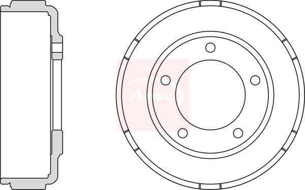 Apec Brake Drum DRM9919 - image 2