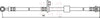Apec Brake Hose HOS3596 thumbnail