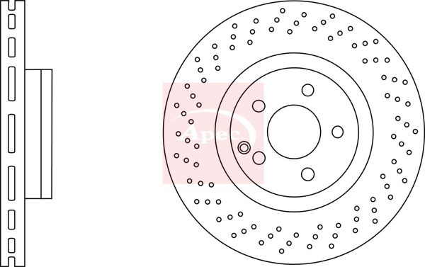 Apec Brake Disc DSK2877 - image 2