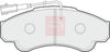 Apec Brake Pads Set PAD1251 thumbnail