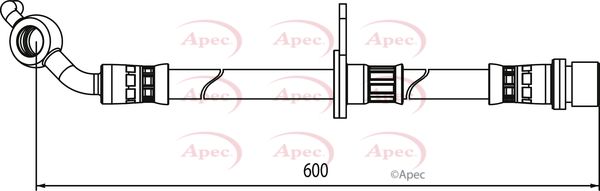 Apec Brake Hose HOS4122 - image 2