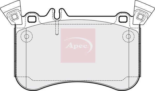 Apec Brake Pads Set PAD2118 - image 2