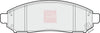 Apec Brake Pads Set PAD1490 thumbnail