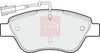 Apec Brake Pads Set PAD1274 thumbnail
