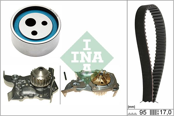 INA Timing Belt Kit & Water Pump 530001832 - image 2