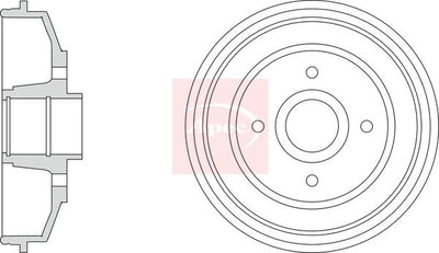 Apec Brake Drum DRM9231