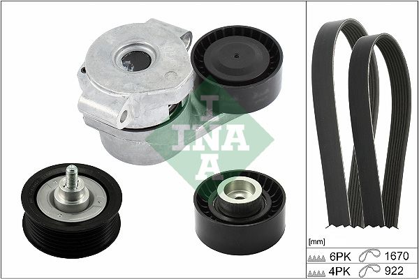 INA Drive Belt Kit 529030110 - image 2
