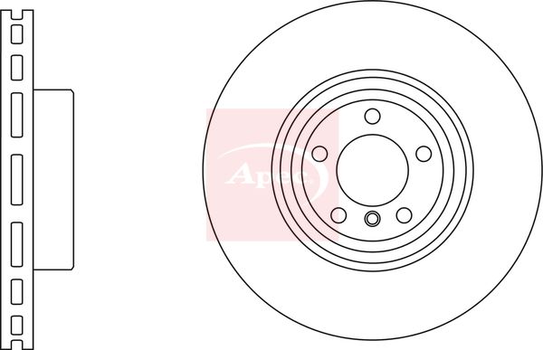 Apec Brake Disc DSK3249 - image 2