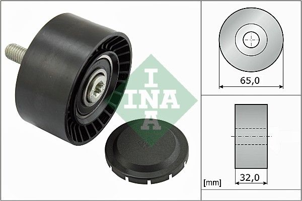 INA Drive Belt Deflection Guide Pulley 532066010 - image 2