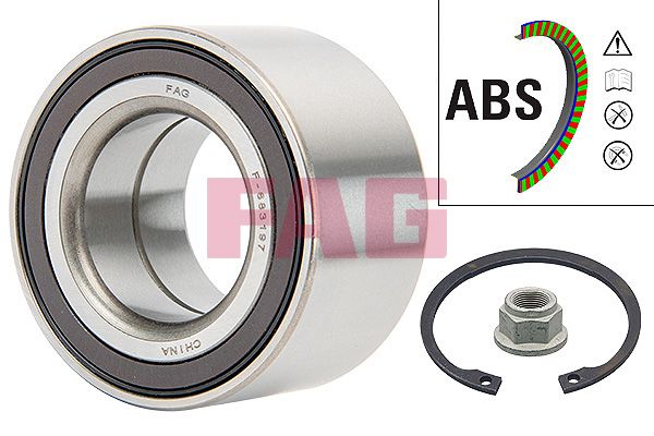 FAG Wheel Bearing Kit 713616250 - image 2