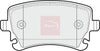 Apec Brake Pads Set PAD1298 thumbnail