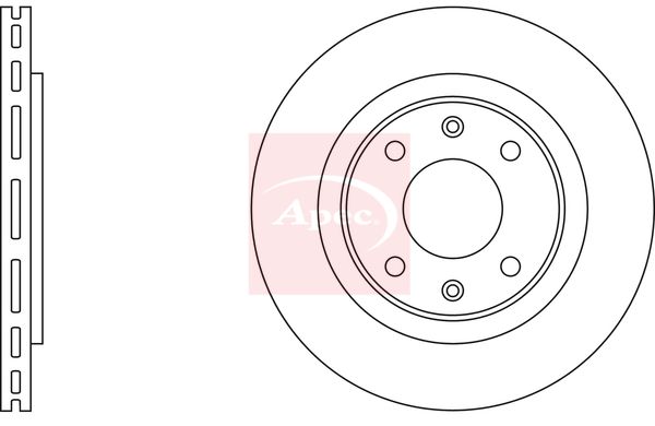 Apec Brake Disc DSK519 - image 3