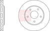 Apec Brake Disc DSK2686 thumbnail