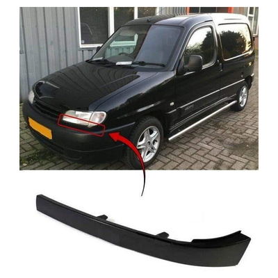 Fits Citroen Berlingo 1998-2002 Front Under Headlamp Moulding Black Passenger Side