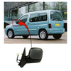 Fits Citroen Berlingo 1998-2008 Door Wing Mirror Manual Mat-Black Passenger Side thumbnail