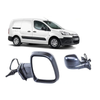 Fits Citroen Berlingo 2012- Door Wing Mirror Manual Mat Black Temp Sensor Driver Side 2Pin thumbnail