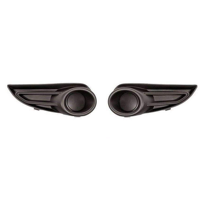 Fits Citroen C1 2009-2012 Front Bumper Fog Grille No Lamp Hole Pair Left & Right