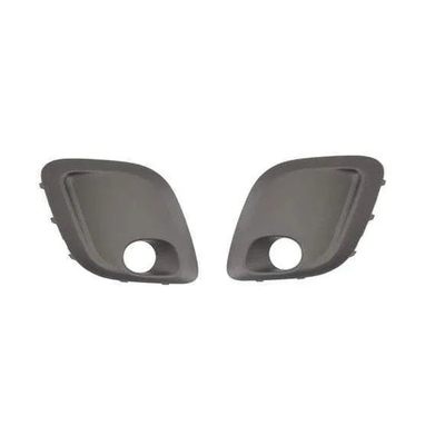 Fits Citroen C1 2012-2014 Front Bumper Fog Grille W/Fog Lamp Hole Pair Left & Right