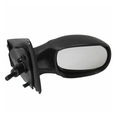 Fits Citroen C2 2003-2010 Door Wing Mirror Manual-Black Textured Cover Driver Side