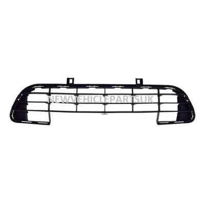 Fits Citroen C3 2005-2010 Front Lower Centre Bumper Grille Mat-Black Not Vtr Models