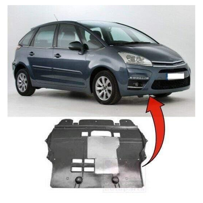 Fits Citroen C4 Picasso 2007-2013 Engine Cover Undertray Rear Section W/Aluminium Pad