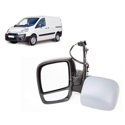 Fits Citroen Dispatch 2007-2016 Door Wing Mirror Electric Heated Primed Twin Left Lh