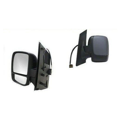 Fits Citroen Dispatch 2007-2016 Door Wing Mirror E/H Primed Twin Glass Left Side