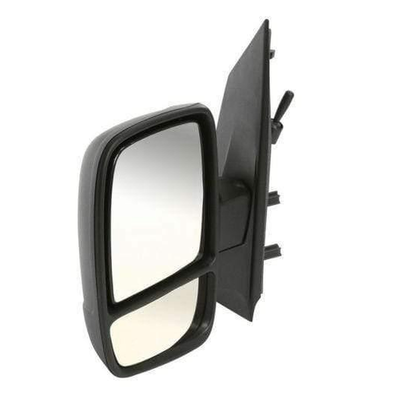 Fits Citroen Dispatch 2007- 2016 Door Wing Mirror (Twin Glass) Manual Black Left Side