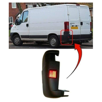 Fits Citroen Relay 2002-2006 Rear Bumper End Corner Passenger Part With Reflector