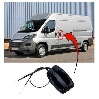Fits Citroen Relay 2006-2014 Side Sliding Door Handle Outside W/O Key Hole Cover