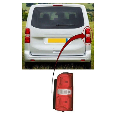 Fits Citroen Spacetourer 2016- Rear Light Lamp Driver Side