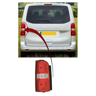 Fits Citroen Spacetourer 2016- Rear Light Lamp Passenger Side