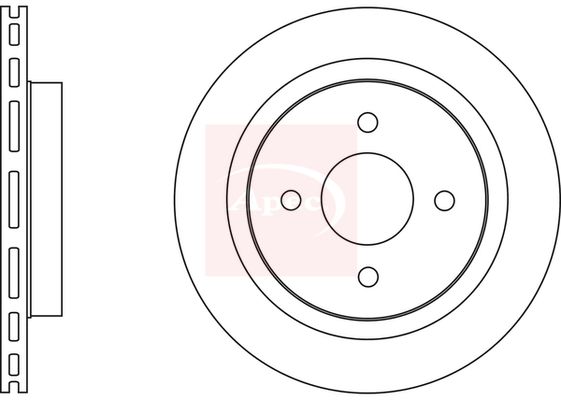 Apec Brake Disc DSK2671 - image 2