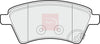 Apec Brake Pads Set PAD1590 thumbnail