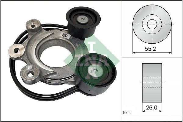 INA Drive Belt Tensioner 534082710 - image 2