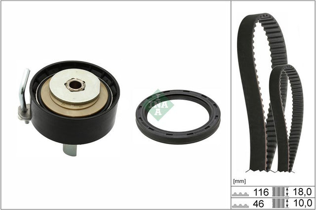INA Timing Belt Kit 530095910 - image 2