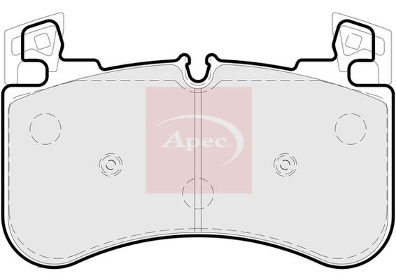 Apec Brake Pads Set PAD2288 - image 2