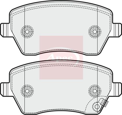 Apec Brake Pads Set PAD1664 - image 2