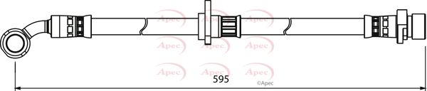 Apec Brake Hose HOS3996 - image 2
