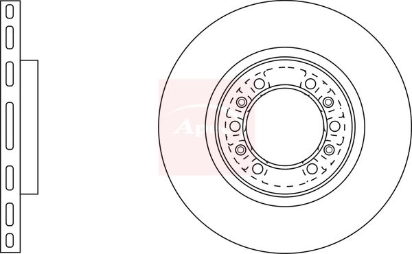 Apec Brake Disc DSK2931 - image 2