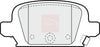 Apec Brake Pads Set PAD1189 thumbnail