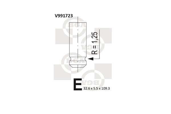 BGA Intake Valve Inlet V991723 - image 2