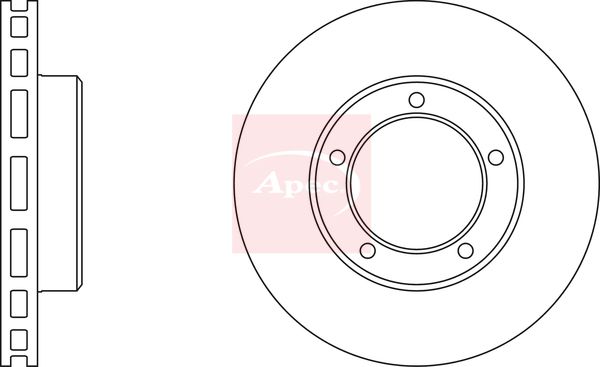 Apec Brake Disc DSK2149 - image 2