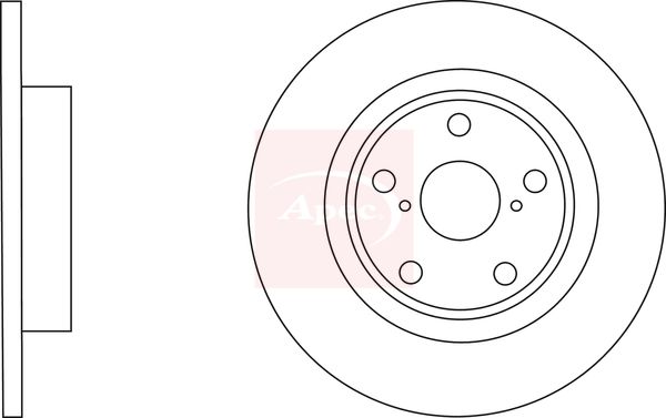 Apec Brake Disc DSK3053 - image 2